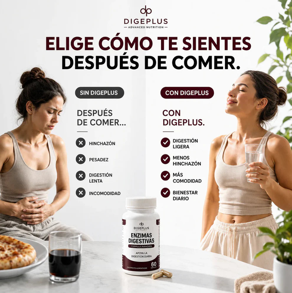 DigePlus® Enzimas Digestivas
