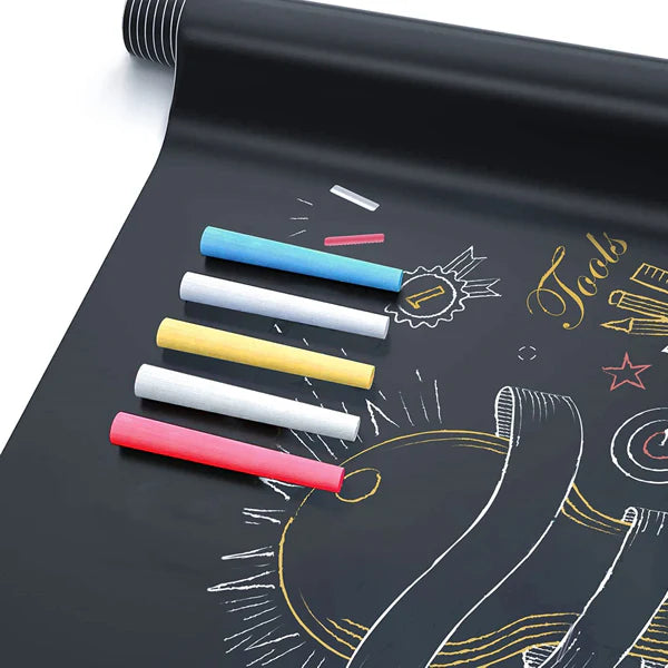 Pizarra Adhesiva para Estimular la Creatividad (45cm de Ancho x 200 cm Largo)