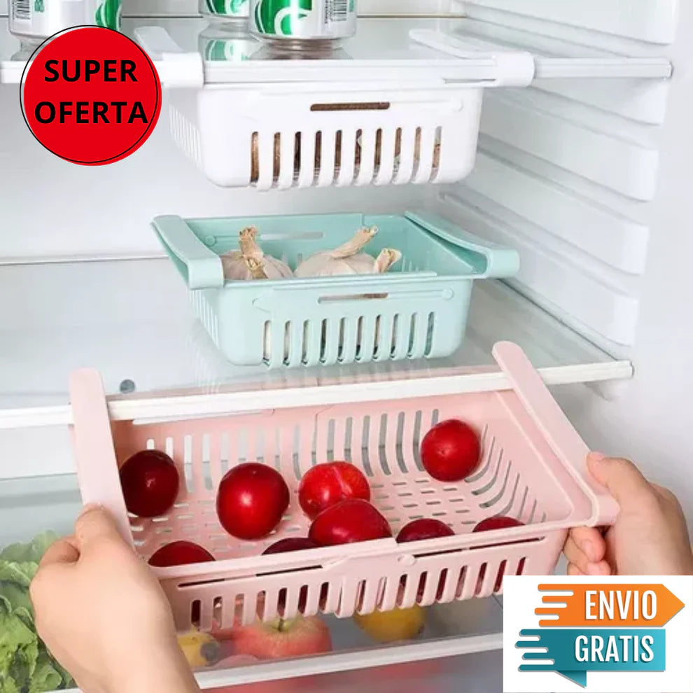 Organizador de nevera multiusos x 3 (50% de descuento ¡SOLO POR HOY!)