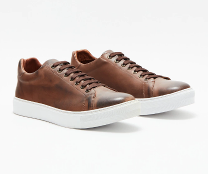 Marfil Habano - Zapatos ortopédicos en cuero tipo Holster Premium