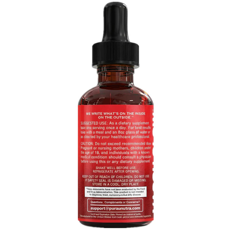 Suplemento multiherbal todo en uno (113 ml): mejora la salud ósea, el flujo sanguíneo y la energía diaria.