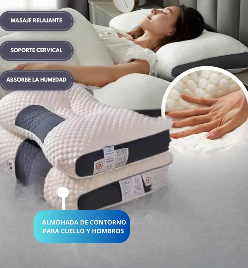 CerviCare® Almohada Ortopedica para Noches Profundas🎁