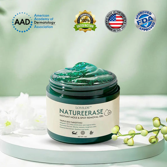 NatureErase Aceite de cocodrilo instantáneo Eliminador de lunares y manchas Plus Gel