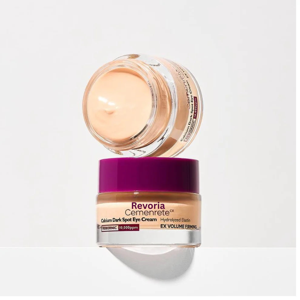 Crema para ojos con calcio Revoria Cemenrete para manchas oscuras