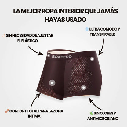 PAGA 5 LLEVA 10 🤑  BOXERS DE FIBRA DE BAMBÚ🔥CÓMODOS, LIGEROS Y TRANSPIRABLES (COLORES SURTIDOS)