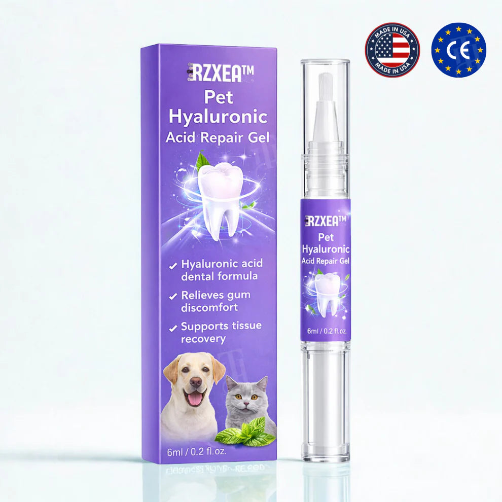 Gel reparador de ácido hialurónico para mascotas