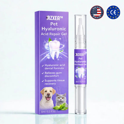 Gel reparador de ácido hialurónico para mascotas