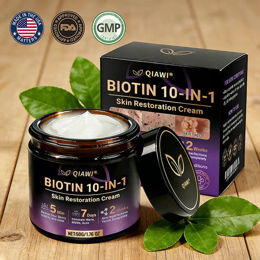 QIAWI® Biotin 10 en 1 Crema Restauradora de la Piel