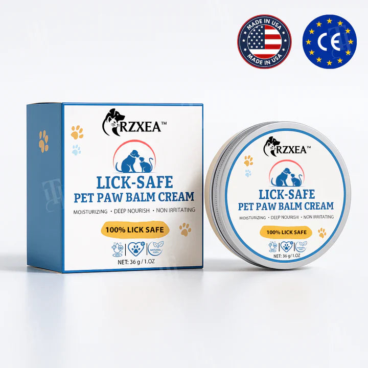 Crema bálsamo para patas de mascotas a prueba de lamidas