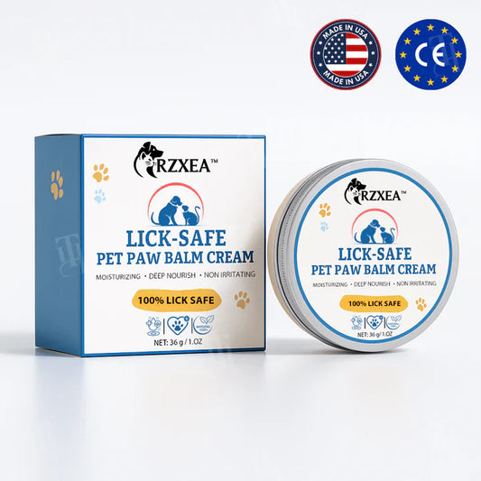 Crema bálsamo para patas de mascotas a prueba de lamidas