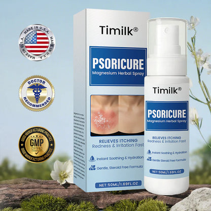 Timilk® PsoriCure Spray herbal de magnesio