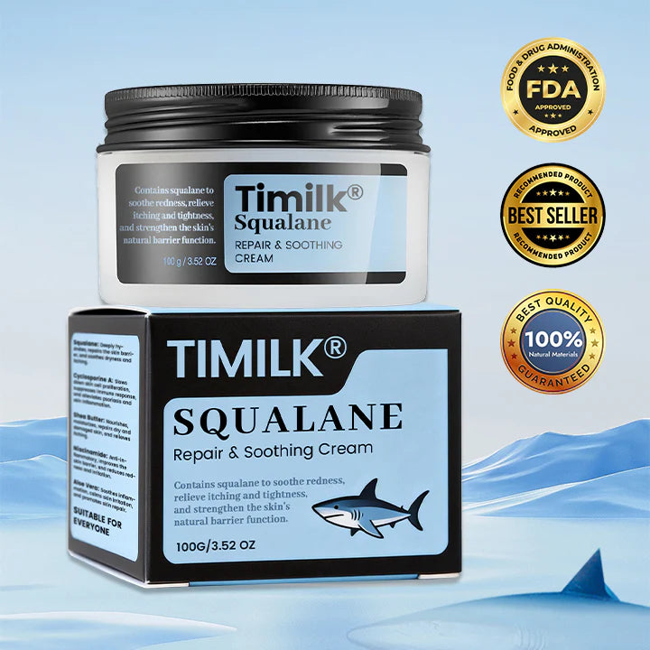 Crema reparadora y calmante con escualano Timilk®