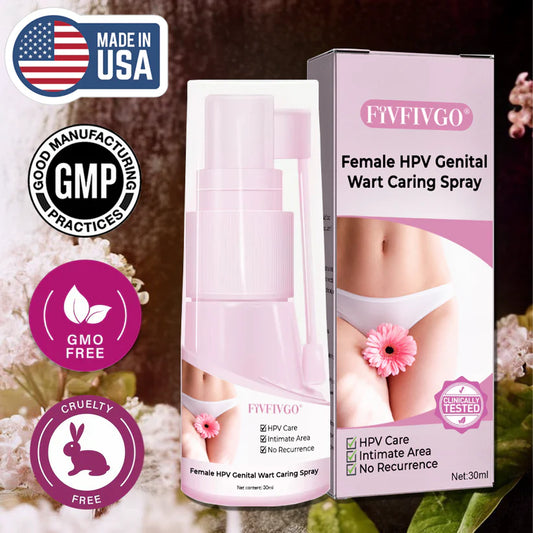 Spray Fivfivgo® para el cuidado de las verrugas genitales femeninas causadas por el VPH
