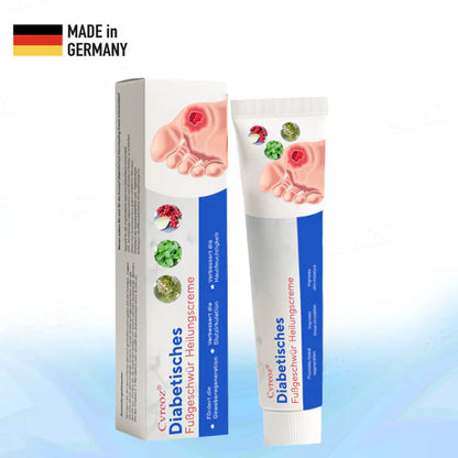 Crema cicatrizante para úlceras del pie diabético Cvreoz®