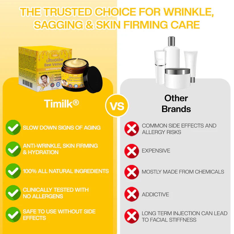 LiftnGlow® - Crema reafirmante para la piel con veneno de abeja