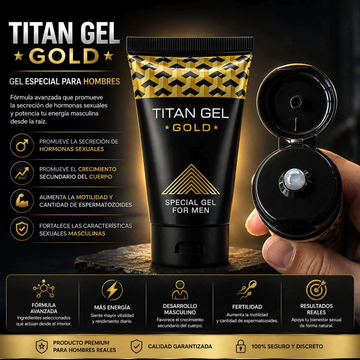 El nuevo Gel™ GOLD 🌟 XXL