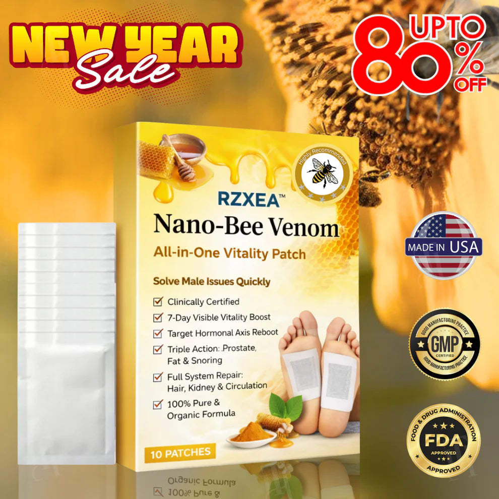 Parche de vitalidad todo en uno con veneno de abeja nano