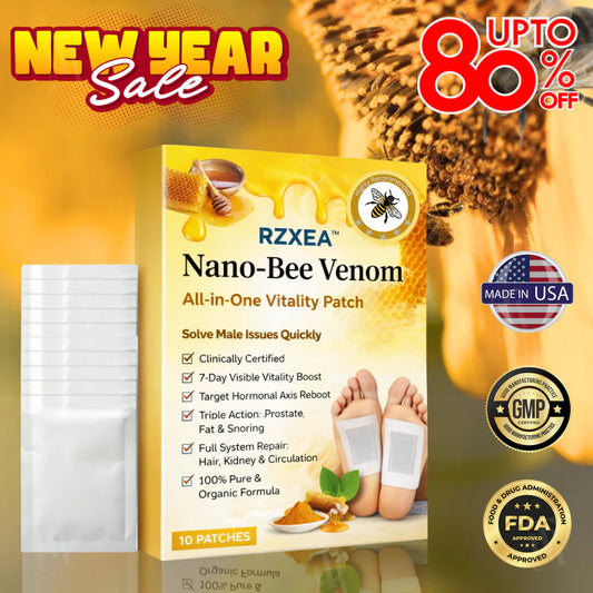 Parche de vitalidad todo en uno con veneno de abeja nano