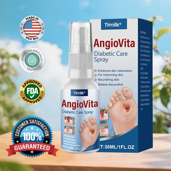 Timilk® AngioVita Spray para el cuidado de la diabetes