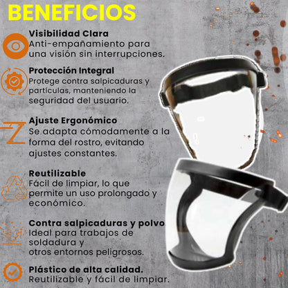 MaxView® - Máscara de Protección Facial