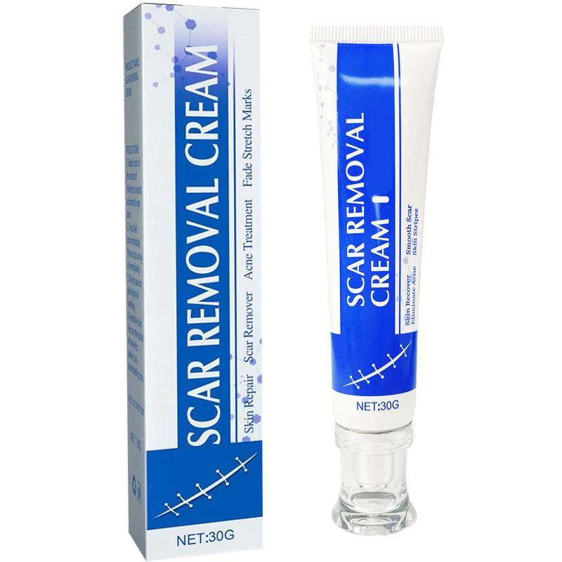 Crema reparadora de cicatrices para hombres y mujeres, atenúa las cicatrices y reafirma la piel en un solo paso