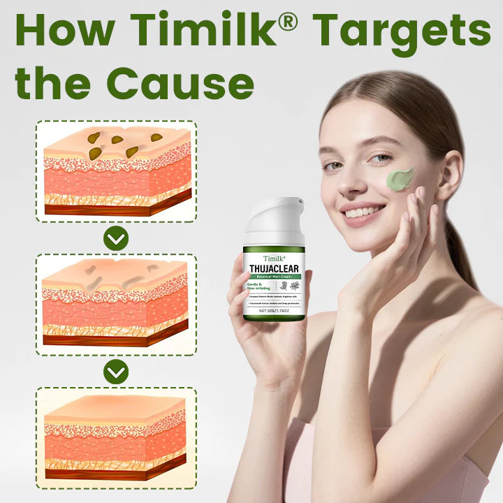 Timilk® ThujaClear - Crema botánica para verrugas