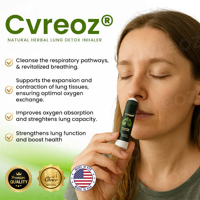 Natural Herbal - Inhalador de hierbas para la desintoxicación pulmonar