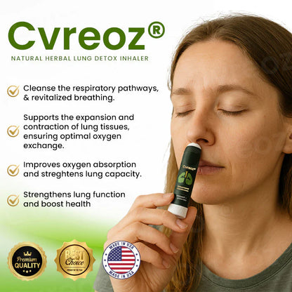 Natural Herbal - Inhalador de hierbas para la desintoxicación pulmonar