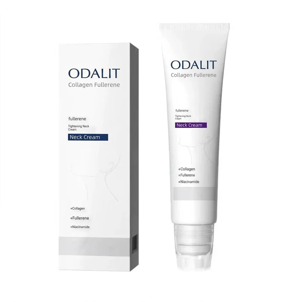 Crema reafirmante para cuello y cuerpo ODALIT™ con rodillo de 5 bolas