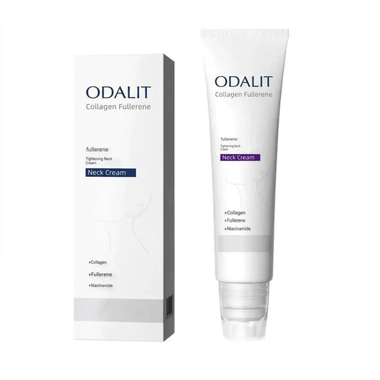 Crema reafirmante para cuello y cuerpo ODALIT™ con rodillo de 5 bolas