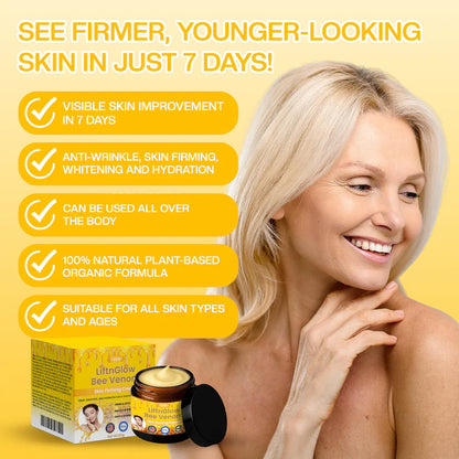 LiftnGlow® - Crema reafirmante para la piel con veneno de abeja