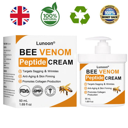 Crema de péptidos de veneno de abeja:Piel firme, visiblemente tersa y sin edad