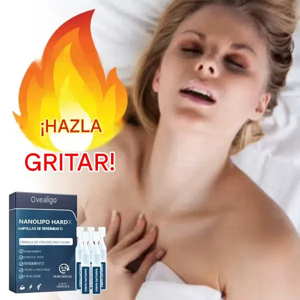 🔥La solución aprobada por la FDA | Caja x7 Ampollas de vitalidad Nanolipo HardX🔥