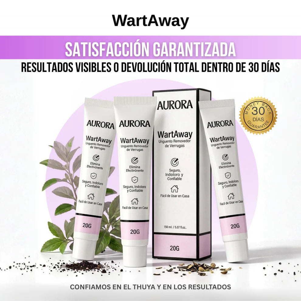 Wart Away™ Crema Eliminadora de Verrugas y Fibromas