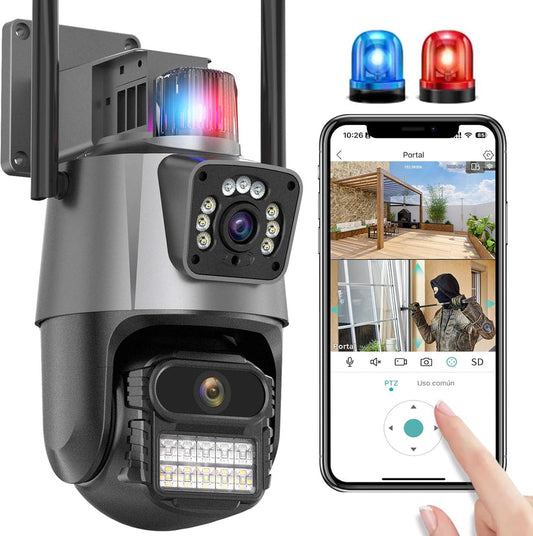 DualGuard Pro® Camara de Seguridad Doble Lente