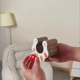 SPIRAGATO™ – Juguete interactivo 3 en 1 para gatos, para arañar, jugar y esconderse