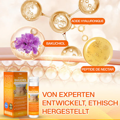 Crema restauradora de la piel Timilk® Nectéva Bakuchiol - (Antienvejecimiento, hidratante, reafirmante y lifting de la piel)