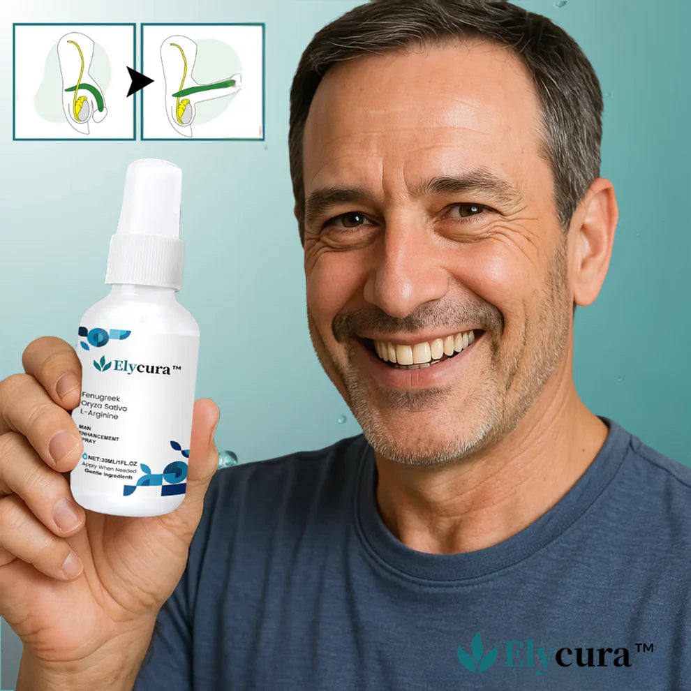 Spray para erecciones Elycura™ | ¡Erecciones duras como una roca en 43 segundos!