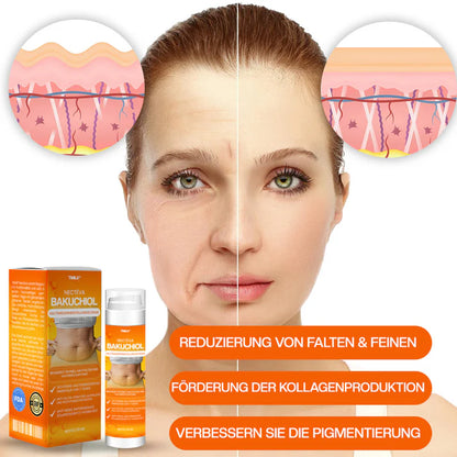 Crema restauradora de la piel Timilk® Nectéva Bakuchiol - (Antienvejecimiento, hidratante, reafirmante y lifting de la piel)
