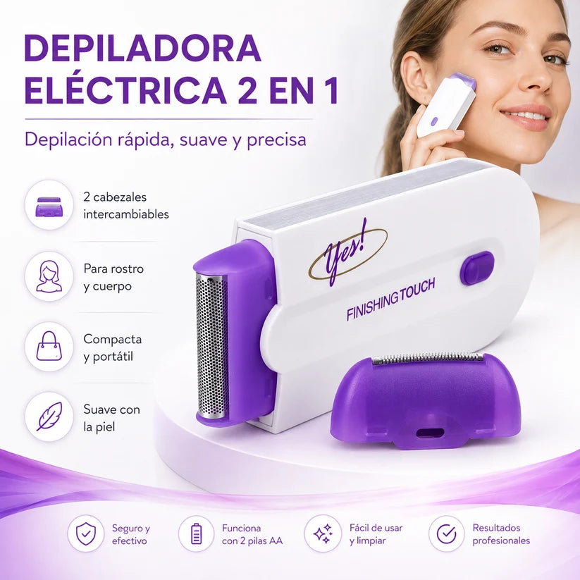 Depiladora ✨Eléctrica Skin Perfect™💆🏼‍♀️
