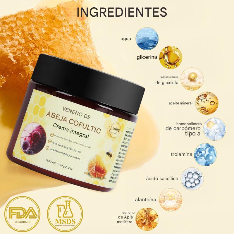 Crema Intengral Bee Venom Estimula La Producción De Colageno Y Promueve La Curación Natural