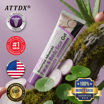 ¡OFERTA X3 GELS AVANZADOS PARA CICATRICES FACIALES Y CORPORALES ATTDX® NANOHEAL