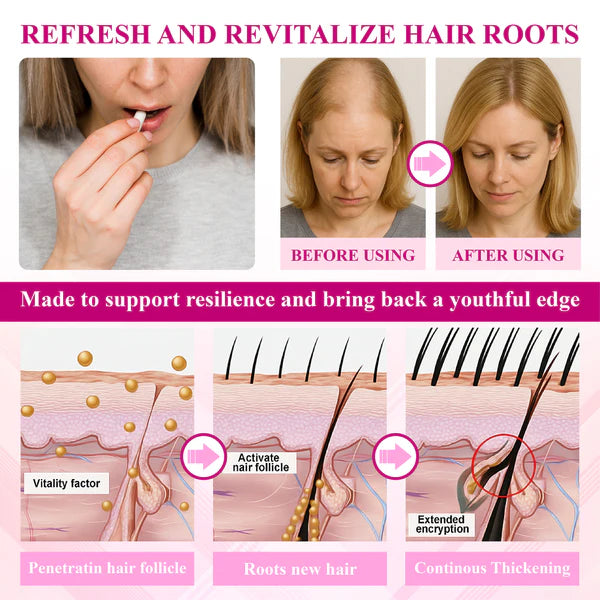 VitaGrowth® - Cápsulas para el crecimiento y engrozamiento del cabello