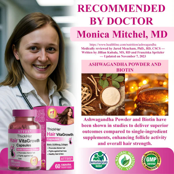 VitaGrowth® - Cápsulas para el crecimiento y engrozamiento del cabello