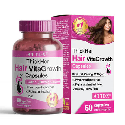VitaGrowth® - Cápsulas para el crecimiento y engrozamiento del cabello
