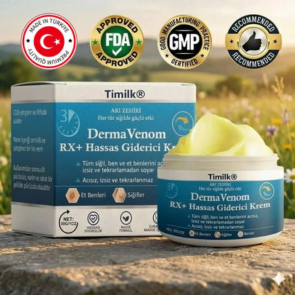 Crema de eliminación de precisión Timilk® DermaVenom RX+