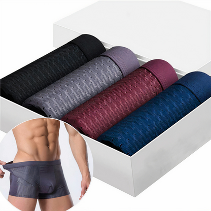 Promo x PACKS 🤑  BOXERS DE FIBRA DE BAMBÚ 🔥 Cómodos, Ligeros y TRANSPIRABLES *Colores Surtidos