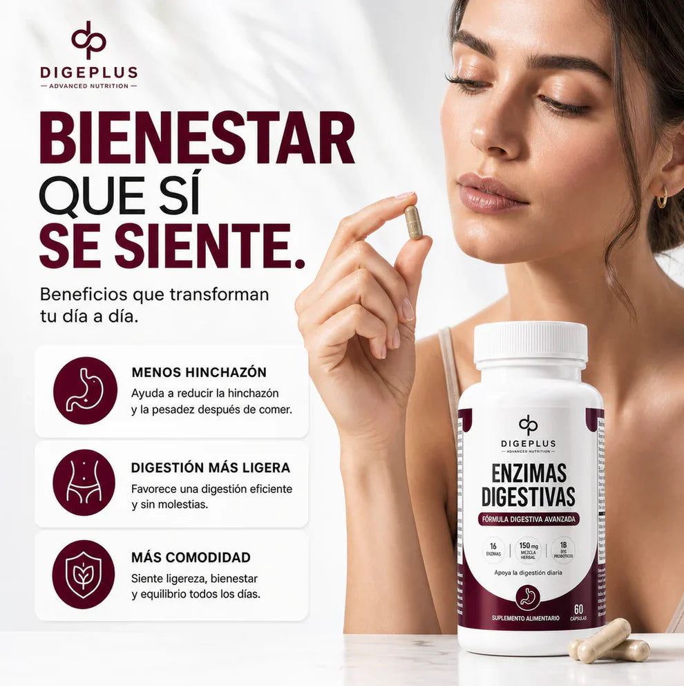 DigePlus® Enzimas Digestivas