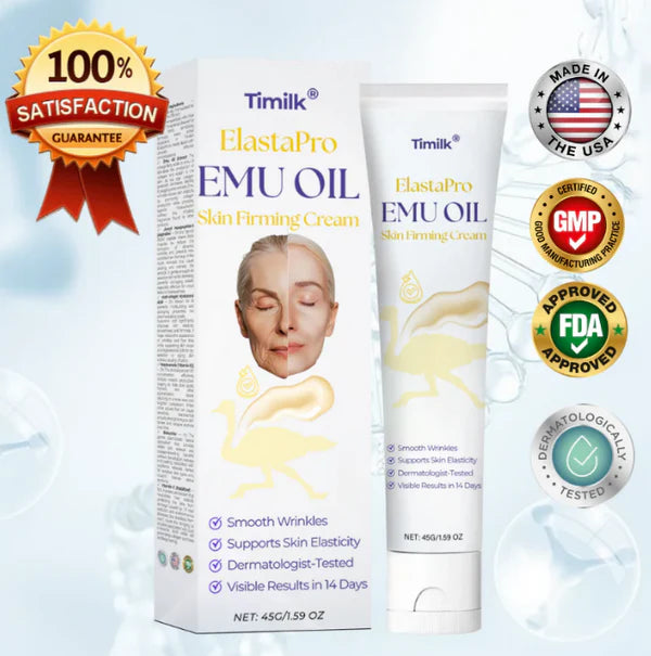 Crema reafirmante con aceite de emú Timilk® ElastaPro