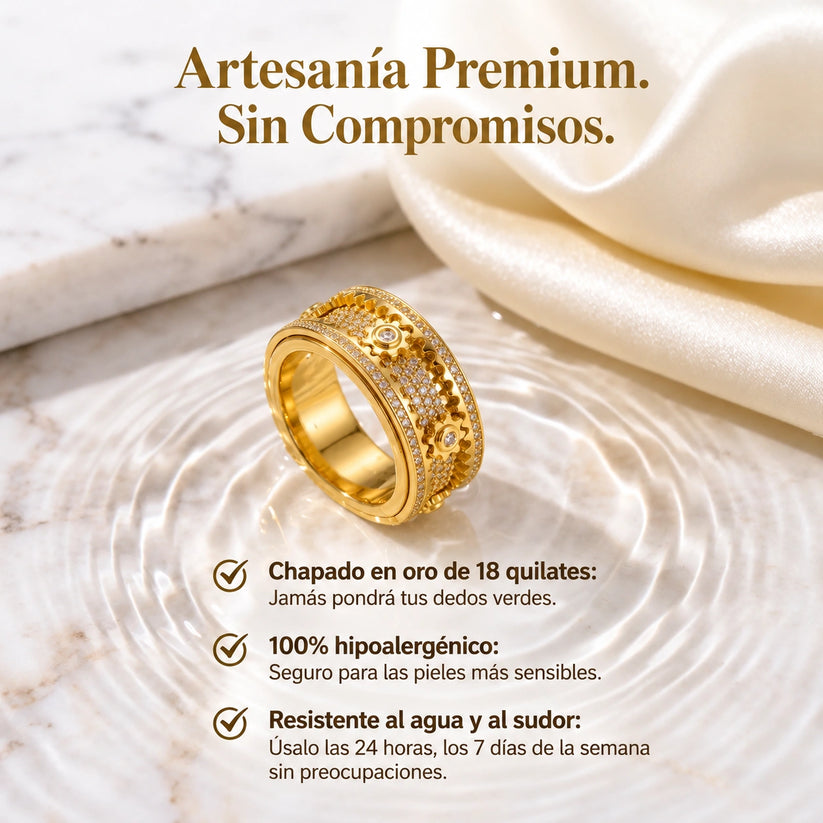 Calmora™ - Anillo Giratorio Estimulante Antiestrés